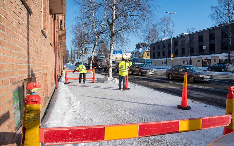 bevakaningsavtal stockholm snöskottning